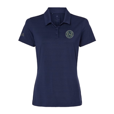 LL419 Ladies Adidas Stripe Polo